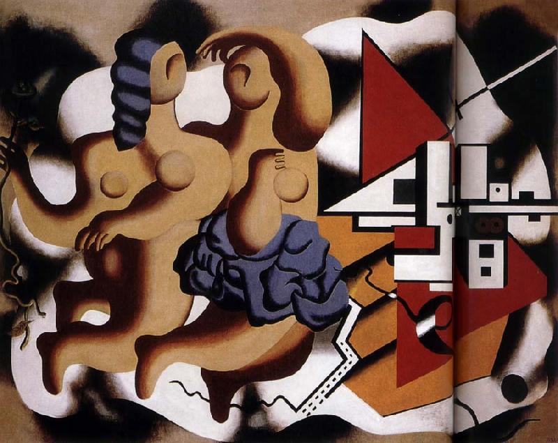 Fernard Leger The Gigolette with Key oil painting image